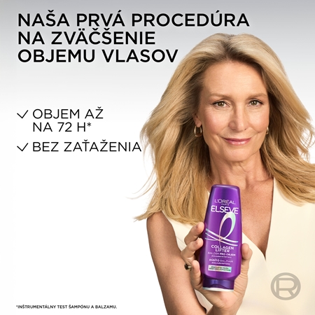 L’Oréal Paris Elseve Collagen Lifter kondicionér pre objem a pevnosť