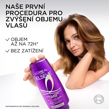 L’Oréal Paris Elseve Collagen Lifter kondicionér pro objem a pevnost