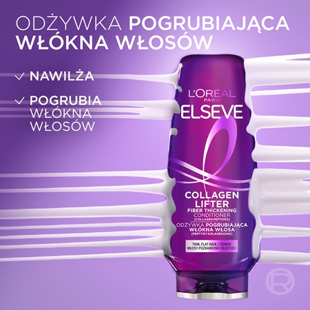 L’Oréal Paris Elseve Collagen Lifter odżywka wzmacniająca na objętość