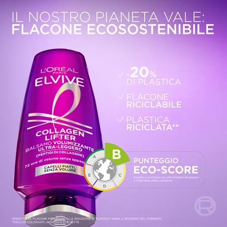 L’Oréal Paris Elvive Collagen Lifter balsamo volumizzante e rinforzante
