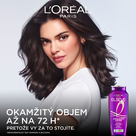 L’Oréal Paris Elseve Collagen Lifter šampón pre objem