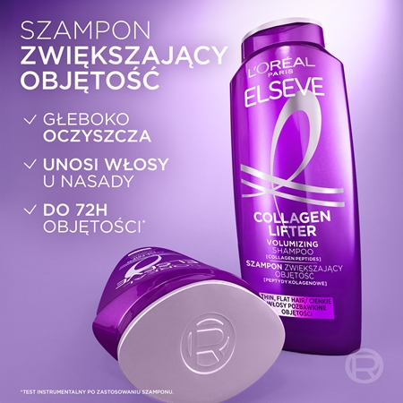 L’Oréal Paris Elseve Collagen Lifter szampon zwiększający objętość