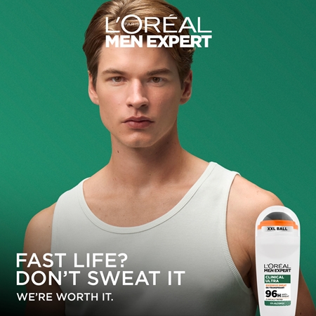 L’Oréal Paris Men Expert Clinical Ultra déodorant roll-on