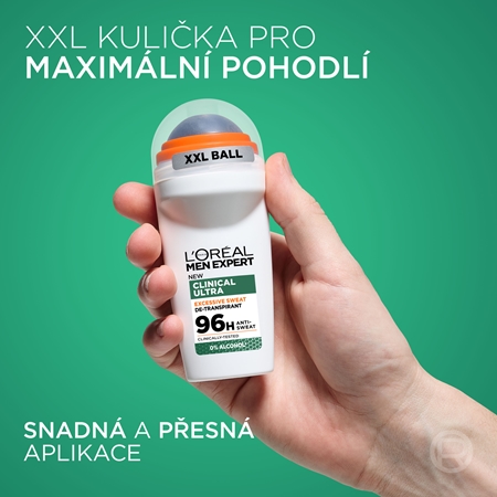 L’Oréal Paris Men Expert Clinical Ultra deodorant roll-on