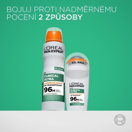 L’Oréal Paris Men Expert Clinical Ultra deodorant roll-on