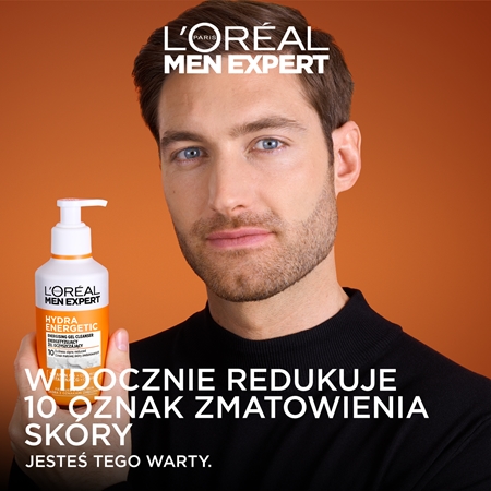 L’Oréal Paris Men Expert Hydra Energetic żel odświeżająco-oczyszczający dla mężczyzn