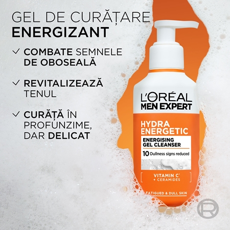 L’Oréal Paris Men Expert Hydra Energetic gel fresh de curatare pentru barbati