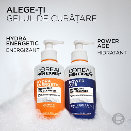 L’Oréal Paris Men Expert Hydra Energetic gel fresh de curatare pentru barbati
