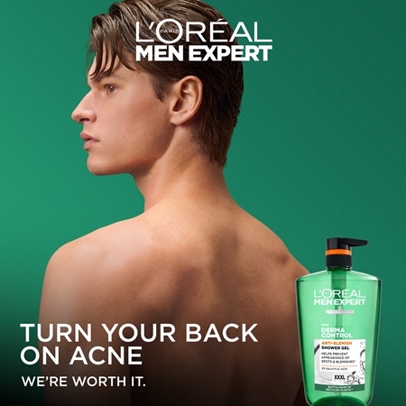 L’Oréal Paris Men Expert Derma Control shower gel for sensitive and problematic skin