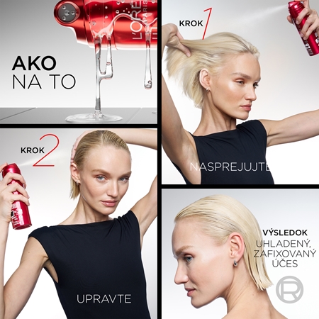 L’Oréal Paris Studio Line Glue In Spray lak na vlasy so silnou fixáciou