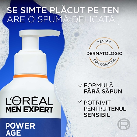 L’Oréal Paris Men Expert Power Age gel hidratant de curatare pentru barbati