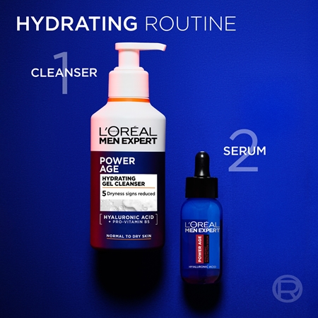 L’Oréal Paris Men Expert Power Age Moisturizing Cleansing Gel for men