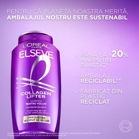 L’Oréal Paris Elseve Collagen Lifter sampon pentru volum