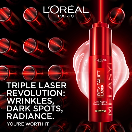 L’Oréal Paris Revitalift Laser Rejuvenating Serum with triple effect