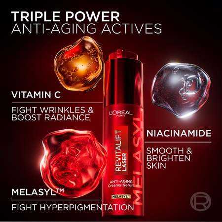 L’Oréal Paris Revitalift Laser Rejuvenating Serum with triple effect