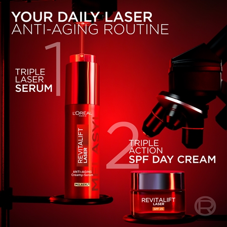 L’Oréal Paris Revitalift Laser Rejuvenating Serum with triple effect
