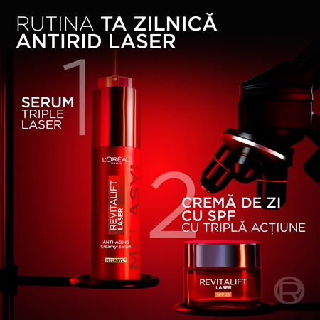 L’Oréal Paris Revitalift Laser ser de reîntinerire cu efect triplu