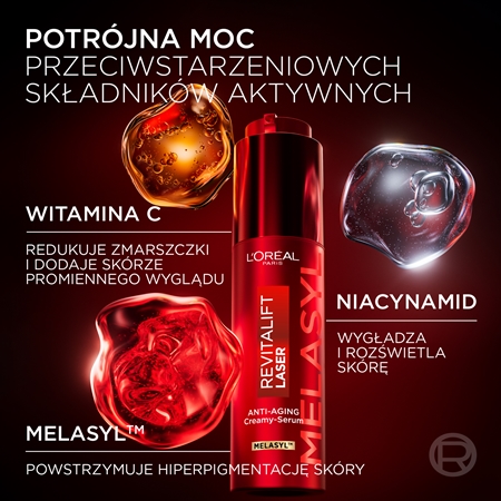 L’Oréal Paris Revitalift Laser serum odmładzające o potrójnym działaniu