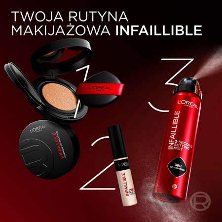 L’Oréal Paris Infaillible Cushion Foundation Płynny podkład w poduszce