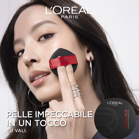 L’Oréal Paris Infaillible Cushion Foundation fondotinta compatto lunga tenuta