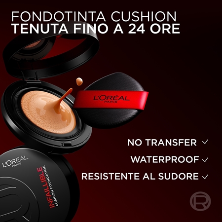 L’Oréal Paris Infaillible Cushion Foundation fondotinta compatto lunga tenuta