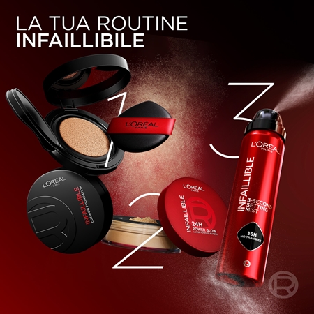 L’Oréal Paris Infaillible Cushion Foundation fondotinta compatto lunga tenuta