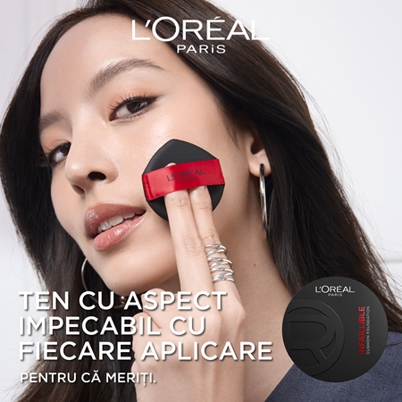 L’Oréal Paris Infaillible Cushion Foundation machiaj compact persistent