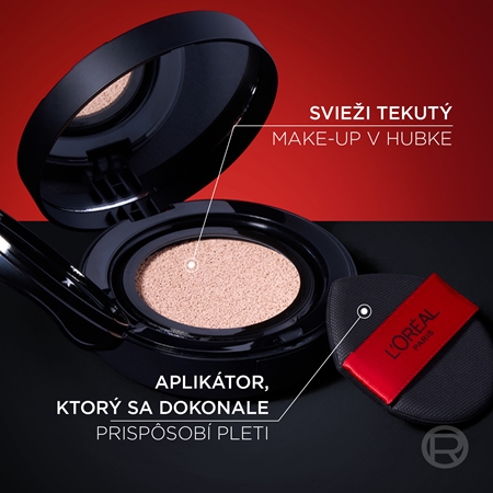 L’Oréal Paris Infaillible Cushion Foundation dlhotrvajúci kompaktný make-up