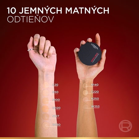 L’Oréal Paris Infaillible Cushion Foundation dlhotrvajúci kompaktný make-up