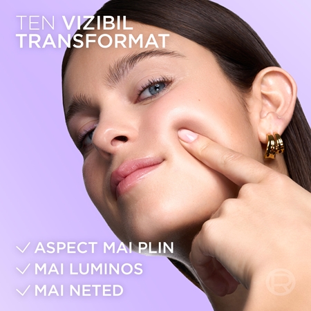 L’Oréal Paris Revitalift Filler Glass Skin mască hidrogel cu efect iluminator