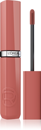 L’Oréal Paris Infaillible Laque Resistance Long-Lasting Liquid Lipstick adds moisture and shine