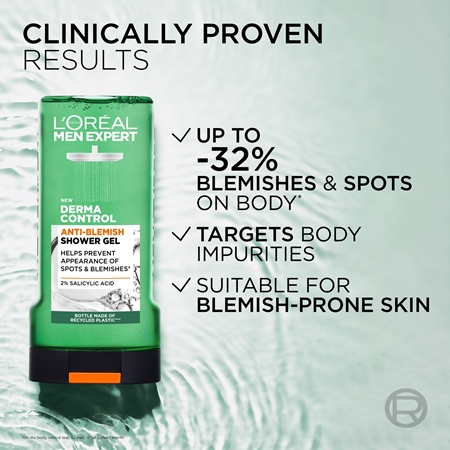 L’Oréal Paris Men Expert Derma Control Shower Gel for sensitive and problematic skin