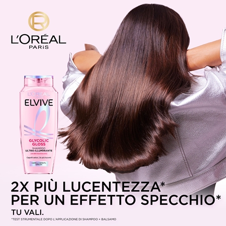 L’Oréal Paris Glycolic Gloss shampoo illuminante