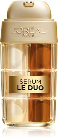 L’Oréal Paris Age Perfect Le Duo Serum dvifazis jauninamasis serumas skaistinamojo ir glotninamojo poveikio