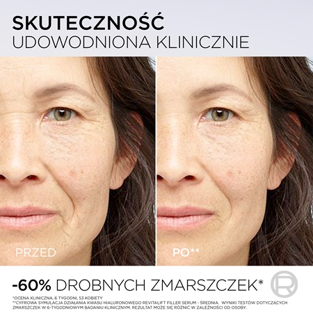 L’Oréal Paris Revitalift Filler Hyaluron PDRN+ Przeciwzmarszczkowe Serum Wypełniające