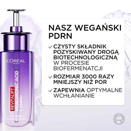 L’Oréal Paris Revitalift Filler Hyaluron PDRN+ Przeciwzmarszczkowe Serum Wypełniające