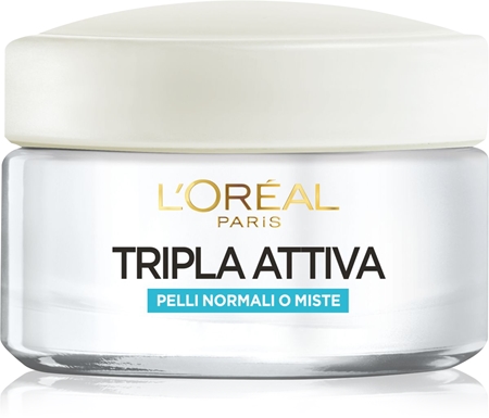 L’Oréal Paris Tripla Attiva crema giorno idratante per pelli normali e miste