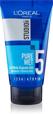 L’Oréal Paris Studio Line Pure Wet gel na vlasy s mokrým efektem
