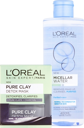 L’Oréal Paris Pure Clay lote cosmético I. para mujer
