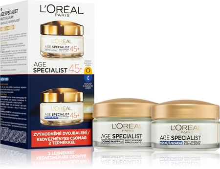 L’Oréal Paris Age Specialist 45+ denný a nočný krém proti vráskam
