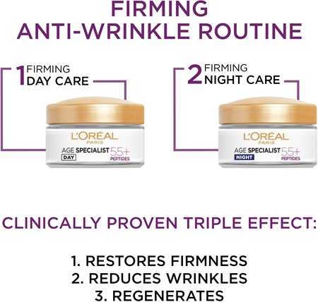 L’Oréal Paris Ekspert wieku 60+ krem na dzień i na noc przeciw zmarszczkom