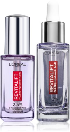 L’Oréal Paris Revitalift Filler coffret para cuidado da pele (formato poupança)