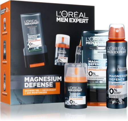 L’Oréal Paris Men Expert Magnesium Defence Geschenkset (für Herren)
