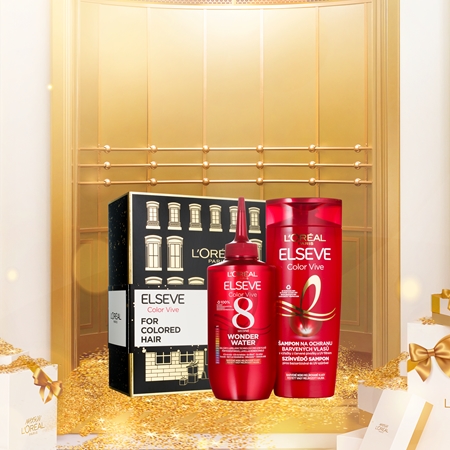 L’Oréal Paris Elseve Color-Vive coffret cadeau (pour cheveux colorés et méchés)