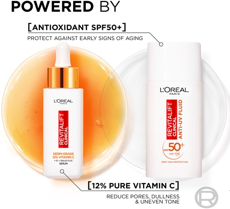 L’Oréal Paris Revitalift Vitamin C tratamiento facial con vitamina C