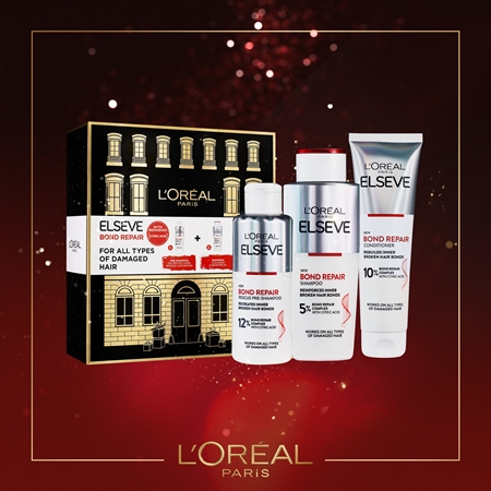 L’Oréal Paris Elseve Bond Repair gift set (for damaged hair)
