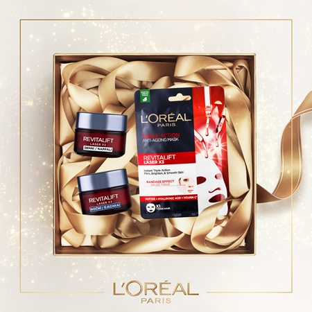 L’Oréal Paris Revitalift Laser X3 lote de regalo (con efecto antiarrugas)