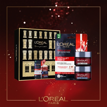 L’Oréal Paris Revitalift Laser X3 lote de regalo (con efecto antiarrugas)