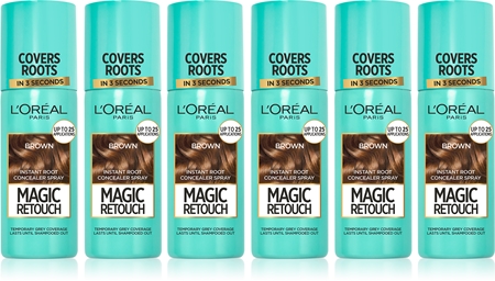 L’Oréal Paris Magic Retouch spray a lenövések azonnali elfedéséhez árnyalat Brown