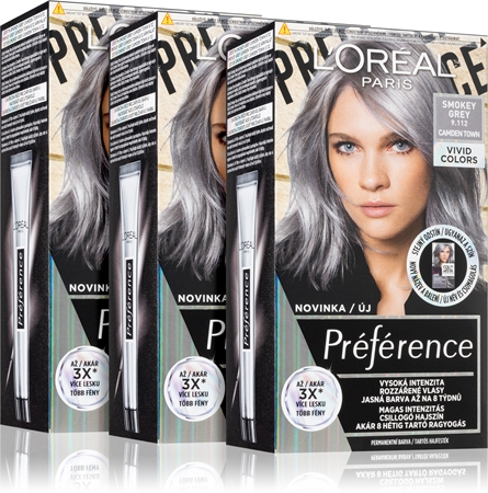 L’Oréal Paris Préférence Vivids barva na vlasy výhodné balení